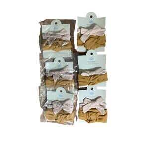 New Infant Baby Girl Bow/Headband Hair Lot /Cloud Island | Lot Of 6